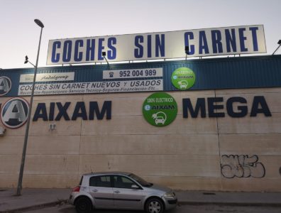 sede de coches sin carnet malaga